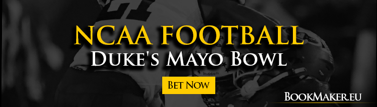2022 Duke's Mayo Bowl NCAA Football Betting